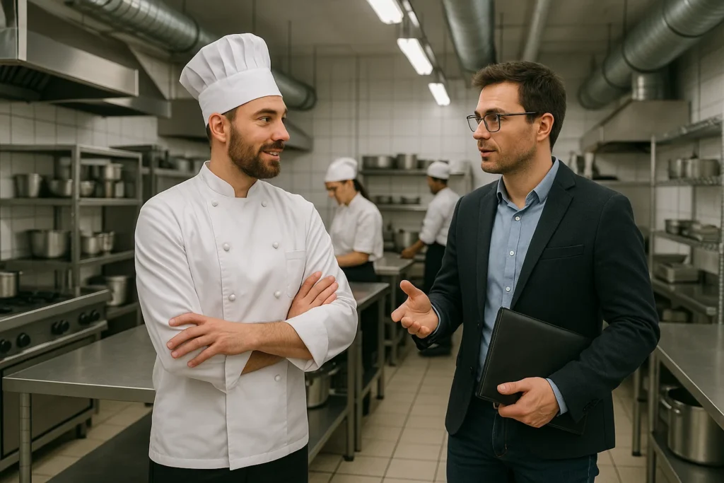 Jak projektować z głową? Przewodnik dla architektów wnętrz po meblach gastronomicznych ze stali nierdzewnej